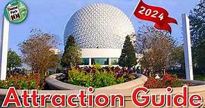 EPCOT - ATTRACTION GUIDE - 2024 - All Rides + Shows - Walt Disney World