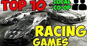 Top 10 Best Local Multiplayer Racing Games (My ranking) / Splitscreen / Same PC