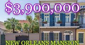 $3.9 Million Dollar New Orleans Mansion with HUGE Wine Cellar!