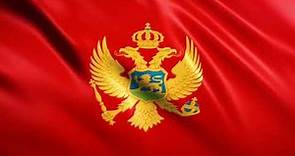 Montenegro Flag Waving | Montenegrin Flag Waving | Montenegro Flag Screen