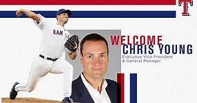 Rangers name Chris Young general manager