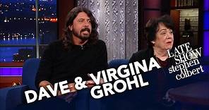 Dave Grohl's Mom Virginia Talks About Raising A Rockstar Child