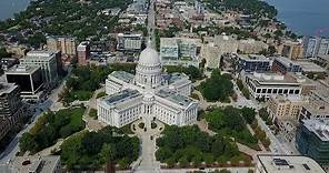 Madison, Wisconsin Drone Footage