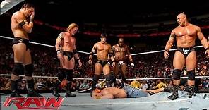 The Nexus interrupt the main event and reap destruction: Raw, June 7, 2010