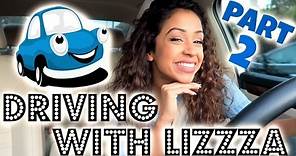 CRAZY DRIVER?! DRIVING WITH LIZZZA PART 2!! | Lizzza