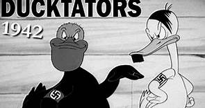 The Ducktators | World War 2 Era Propaganda Cartoon | 1942