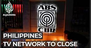 Philippines’ largest TV network ABS-CBN forced to shut down