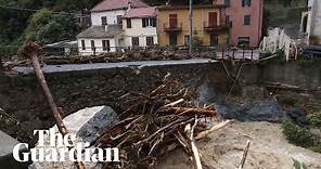 Record rainfall in Italy as extreme weather lashes the country