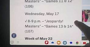 Jeopardy Masters 2023 tournament FULL SCHEDULE JUST RELEASED—dates, times, ALL ON ABC, begins May 8🏆