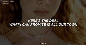 Lana Del Rey - Wildflower Wildfire (Lyrics)
