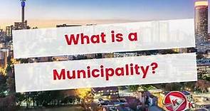 What Is A Municipality? Municipality Meaning 3 Types of Municipalities in South Africa Summary Video