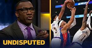 Shannon Sharpe reacts to the Lakers blocking 20 shots in win over Detroit | NBA | UNDISPUTED