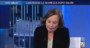 Luciana Lamorgese: "Un Ministro dell'Interno deve operare e parlare poco". Massimo Cacciari: ...