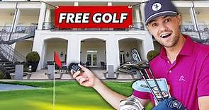 I Investigated The World's Only FREE Golf Course