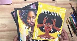 Flip Through 3 Black Girl Magic Coloring Books For Adults