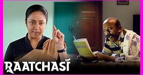 Raatchasi Tamil Movie | Jyothika questions school teachers | Jyothika | Hareesh Peradi | Sathyan