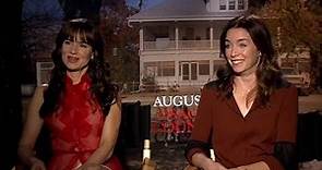 Juliette Lewis & Julianne Nicholson - August: Osage County Interview HD