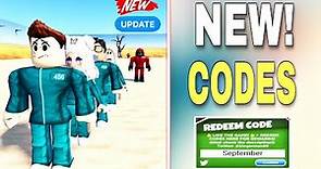 NEW CODES!! SQUID GAME CODES 2023 - SQUID GAME CODES - ROBLOX SQUID GAME CODES - SQUID GAME CODE