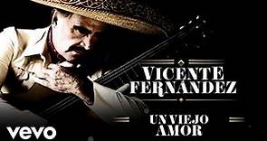 Vicente Fernández - Un Viejo Amor (Letra/Lyrics)