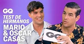 Mario y Óscar Casas: de sus crushes adolescentes a su talento oculto | Test de hermanos | GQ España