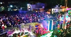 Cabalgata de Reyes en la ciudad de Pachuca Hidalgo