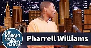 Pharrell Williams' Triplets Harmonize When They Cry