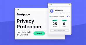 How to Install Startpage Privacy Protection Extension on Chrome