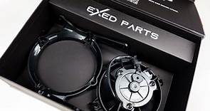 Exed Parts - Original SPAL Radiator Fan and Mounting Kit for GAS GAS TPI