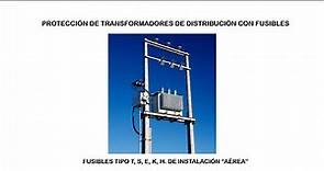Cálculo de fusibles para transformadores de distribución