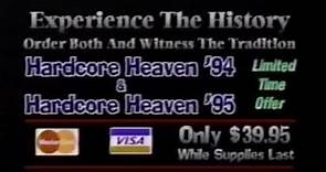 Commercial - ECW Home Video - Hardcore Heaven 1994 & 1995