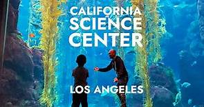 California Science Center in Los Angeles - Kids' Museum with Space & Nature Exhibits, and Aquarium.