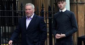 How old is Ally McCoist's son Argyll, and when was he involved in hit-and-run car crash?