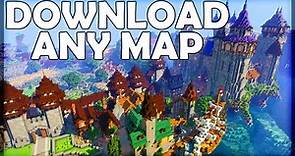 How To Download Minecraft Maps Bedrock Edition (2021)