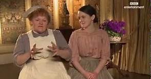 Lesley Nicol and Sophie McShera Downton Abbey Interview
