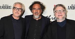 Guillermo del Toro, Alfonso Cuarón y Alejandro González Iñárritu juntos en los Oscar.