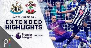 Newcastle United v. Southampton | PREMIER LEAGUE HIGHLIGHTS | 4/30/2023 | NBC Sports
