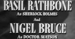 1945 10 Of 14 B 069 Sherlock Holmes Sherlock Holmes And The House of Fear, Basil Rathbone, Nigel