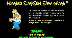 HD Homero Simpson Saw Game Walkthrough / Guía