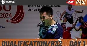 DAIHATSU Indonesia Masters 2024 | Day 1 | Court 2 | Qualification/Round of 32