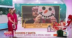 TODAY with Hoda & Jenna fan gets a ‘Suddenly Santa’ surprise