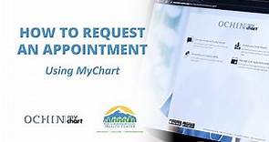How To Request An Appointment Using MyChart