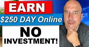 🔥How To Make Money Online WITHOUT Investment - $250 Day Tutorial