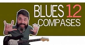 Blues de 12 compases explicación completa para guitarra