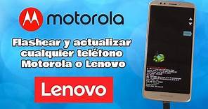 Flashear y actualizar cualquier teléfono Motorola o Lenovo con Rescue and Smart Assistant Tool