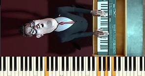 Monsters vs Aliens Piano Scene with Tutorial