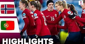 Norway vs Portugal | Highlights | UEFA Women's Nations League 01-12-2023