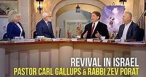 Revival in Israel - Rabbi Zev Porat and Pastor Carl Gallups on The Jim Bakker Show