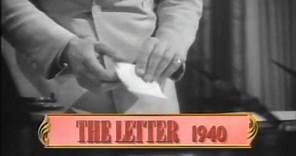 The Letter 1940 Movie