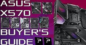 ASUS X570 Motherboard Buyer's Guide