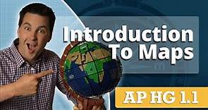 Map Projections & Types of Maps [AP Human Geography Review: Unit 1 Topic 1]